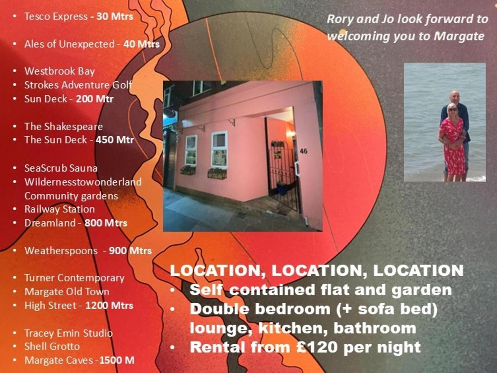 & Dreamland Nearby -pet Friendly & Garden